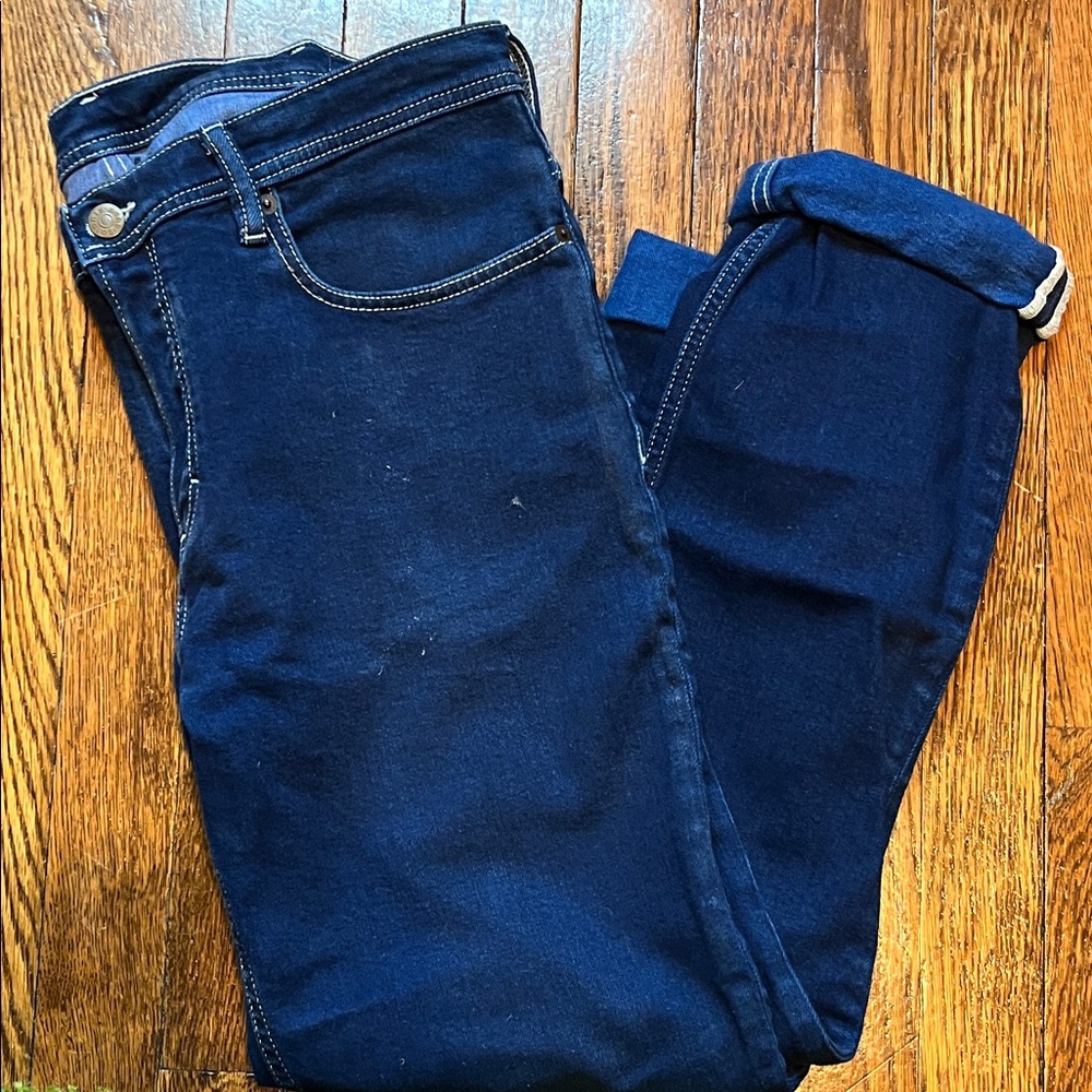 ACME Men's Straight Jeans in Deep Blue